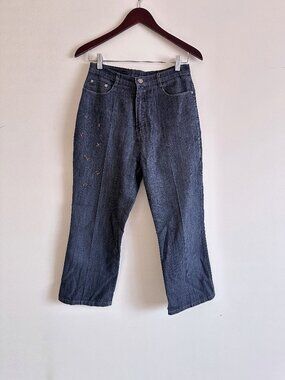 Ankle Length High Rise Capri Jeans